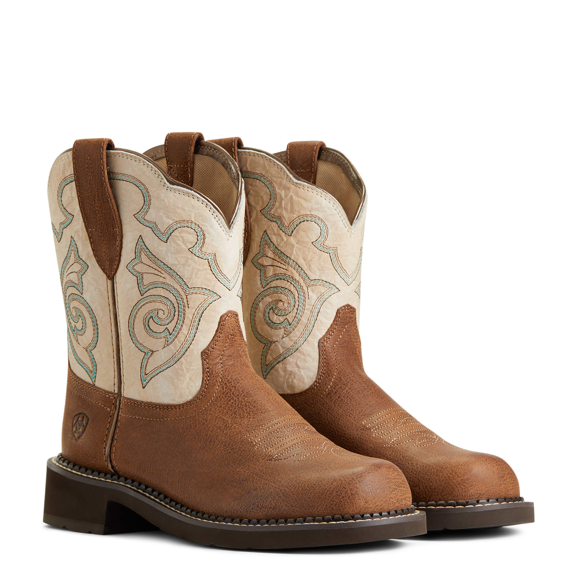 Ariat Womens Fatbaby Heritage Tess Leather Western Boot