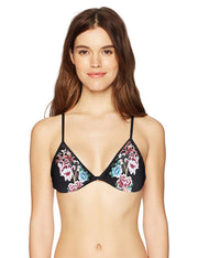 Lucky Brand Juniors Zen Garden Triangle Bikini Top