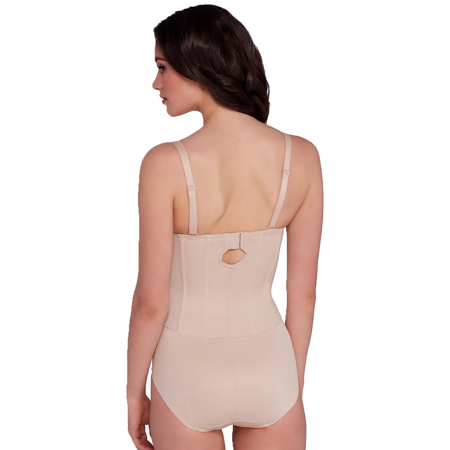 Extra Firm Control Convertible Bodysuit 36C, Nude