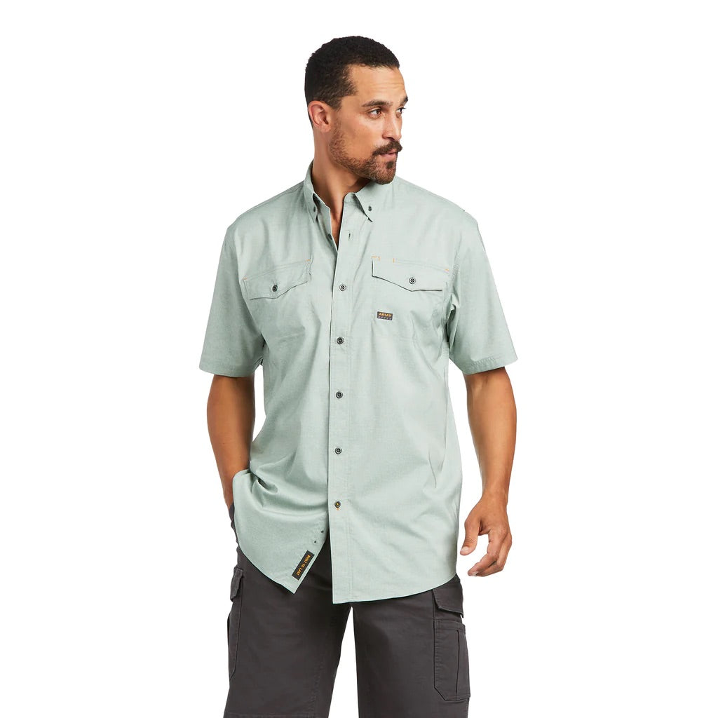 Ariat Mens Rebar Made Tough VentTEK DuraStretch Work Shirt