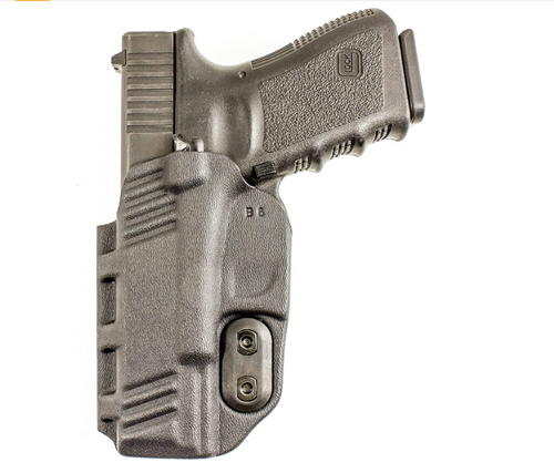 DeSantis Slim-Tuk, Inside The Waistband Gun Holster, Black, KYDEX, 137KJX7Z0, FITS: S&W M&P SHIELD 9/40, 9 SHIELD PLUS W/ OR W/OUT RED DOT