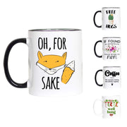 Mugsby Fun Novelty Coffee Mug White 11 oz