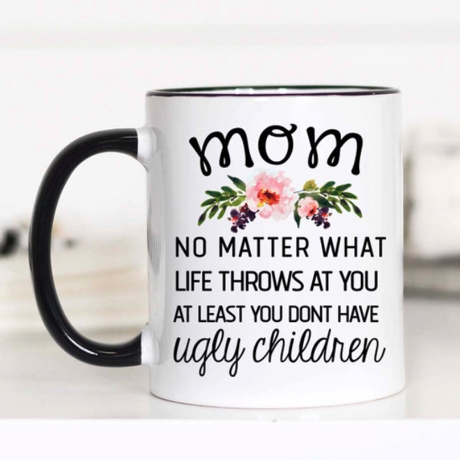 Mugsby Fun Novelty Coffee Mug White 11 oz