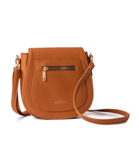 Kedzie Camden Mini Messenger Purse in Vegan Leather