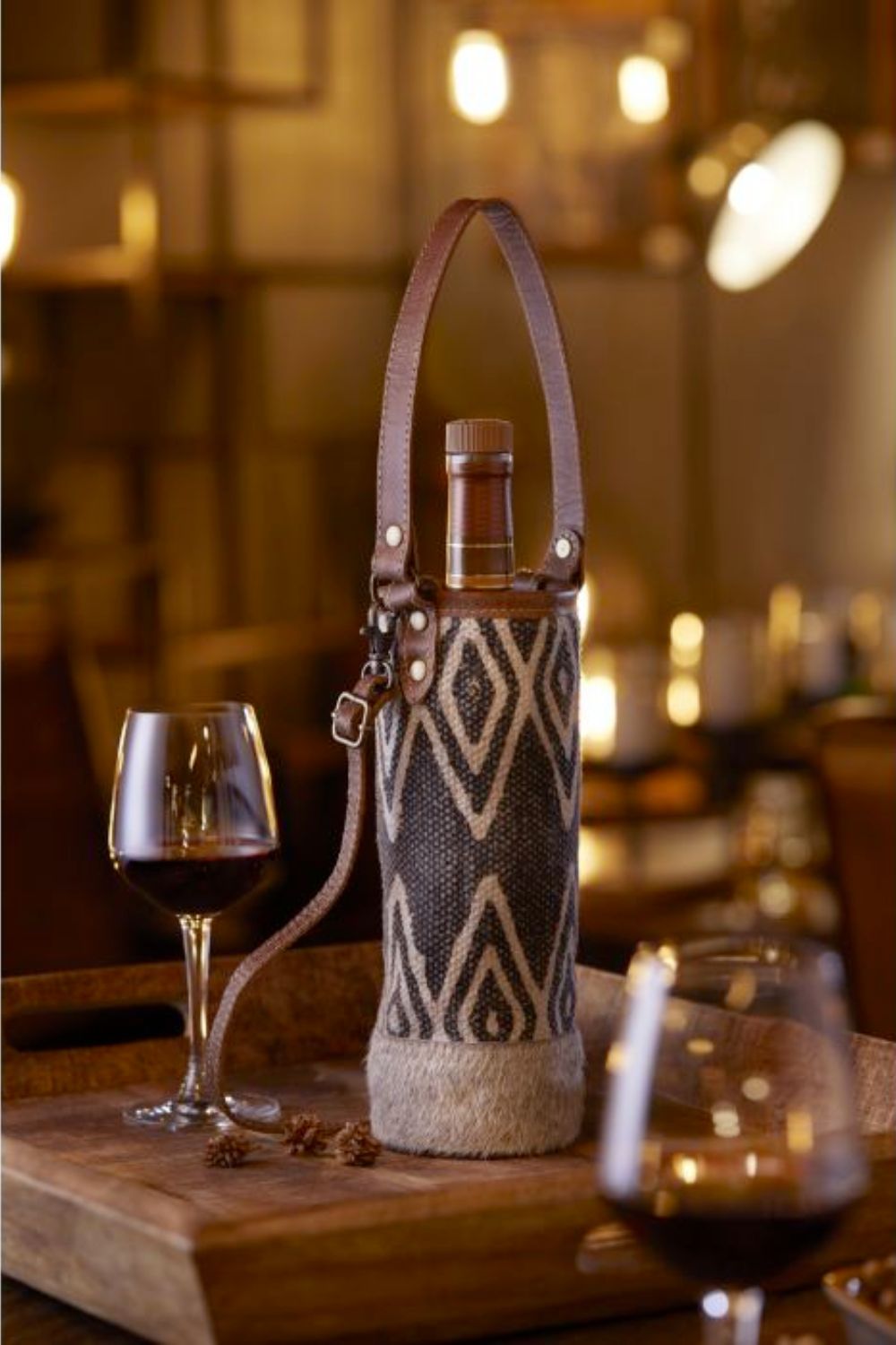 Myra Bag Wine Bottle Bag Holder, Et Voila