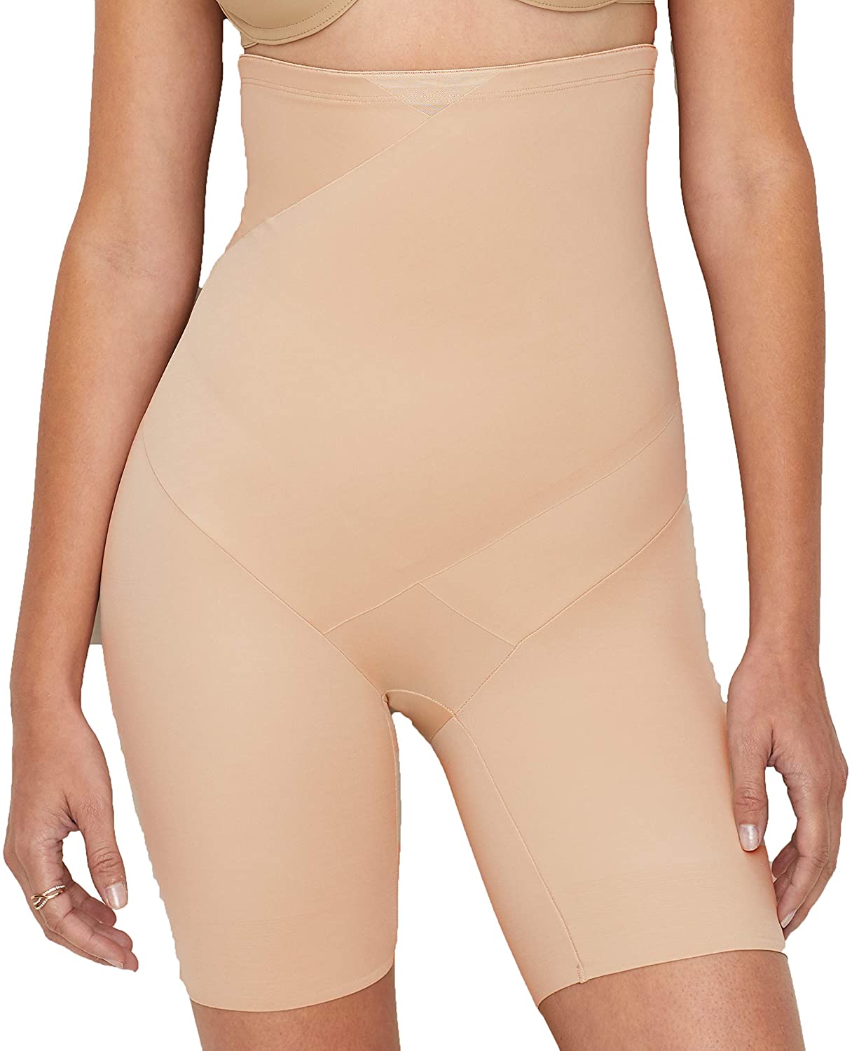 TC Fine Intimates Tummy Tux Hi-Waist Extra Firm Control Thigh Slimmer