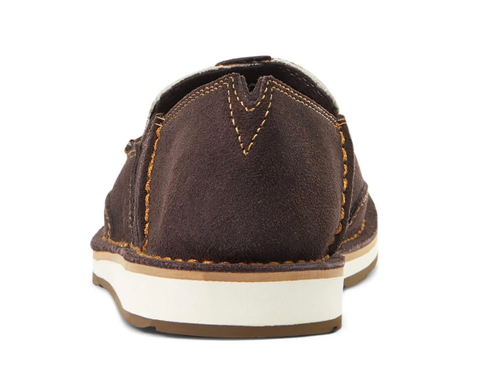 Ariat Womens Cruiser Suede Leather Hair-On Slip-On Shoe
