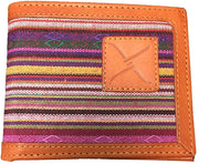Twisted X Unisex Leather Textile Bifold Wallet (Multicolored Tapestry)