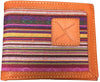 Twisted X Unisex Leather Textile Bifold Wallet (Multicolored Tapestry)