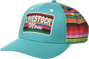 Ariat Womens Livestock Mom Adjustable Snapback Cap Hat