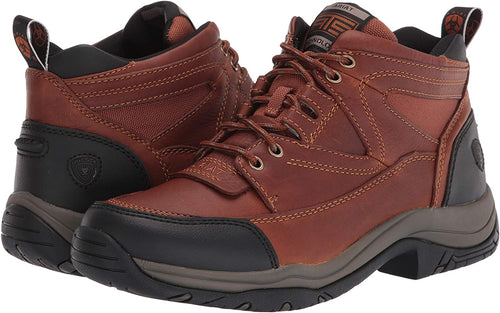 Ariat Mens Terrain Leather Outdoor Hiking Boots, Sunshine
