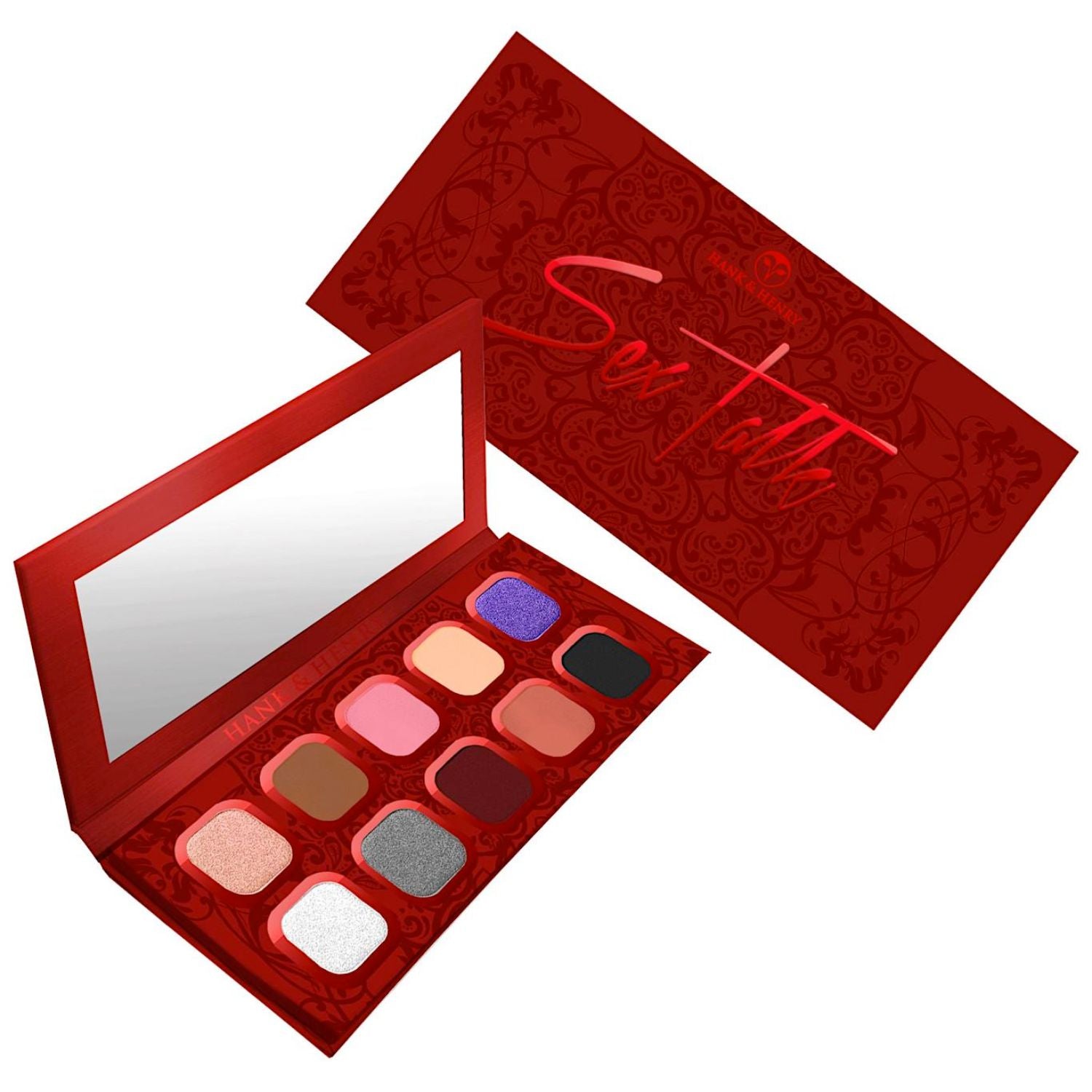 Hank & Henry Womens 10 Well Eyeshadow Palette, Sex Talk