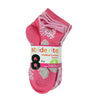 Stride Rite Girls Combed Cotton Quarters Socks-8 Pack