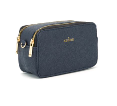 Kedzie Modernist Vegan Leather Crossbody Purse