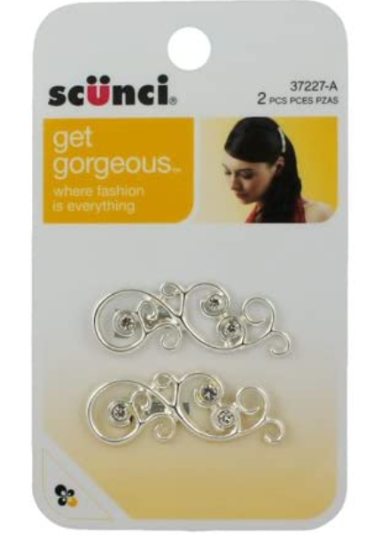 Scunci Effortless Beauty, Gorgeous Hair Clips
