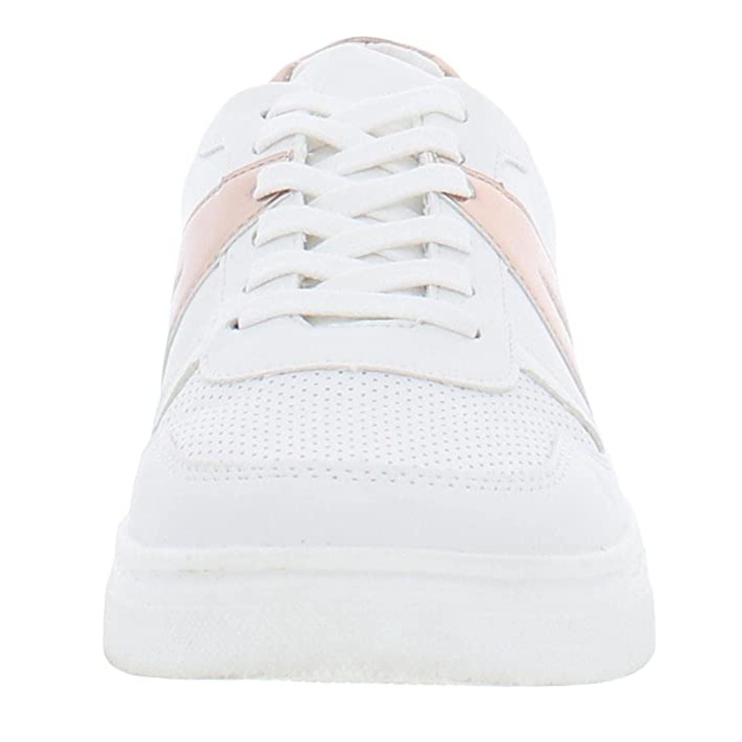 Mia Womens Alta Vegan Leather Lace Up Fashion Sneaker