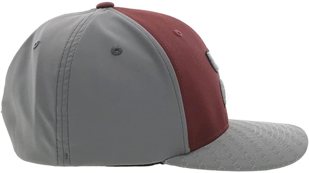 Hooey Mens Solo III 6-Panel Flexfit Embroidered Logo Baseball Hat