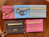 Womens Slim Credit Card Holder Mini Front Pocket Wallet Coin Purse Keychain