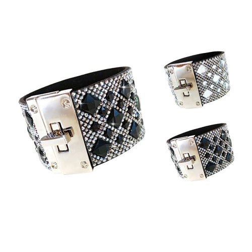 Jacqueline Kent Royal Ice Bracelet Cuffs