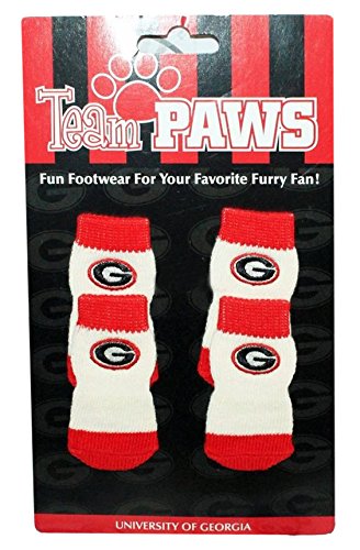 Team Paws NCAA College Team Fan Non-Slip Dog Socks