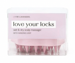 Lemon Lavender Love Your Locks Wet & Dry Scalp Massager, Assorted