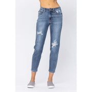 Judy Blue Women Slim Fit Distressed Jeans
