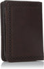 Ariat Mens Boot Vent Leather Bi-fold Flip-case Wallet (Copper Brown)