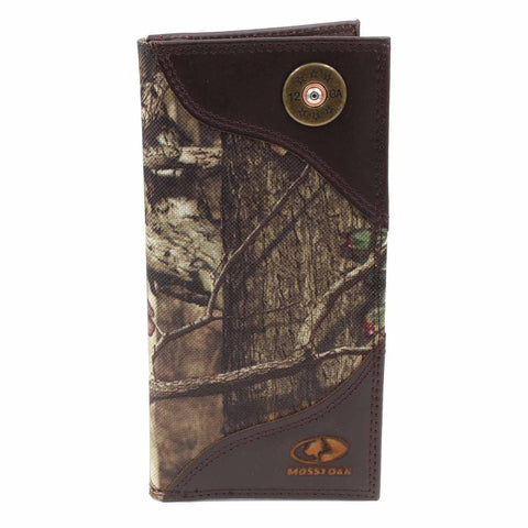 ZEP-PRO Mens Mossy Oak Nylon/Leather Lifestyle Concho Wallet