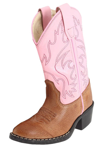 Old West Kids Western J Toe Boots