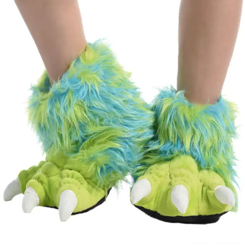 Lazy One Kids & Adult Paw Slippers