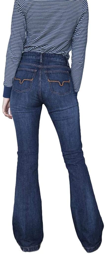 Kimes Ranch Womens Jennifer High Rise Denim Jeans