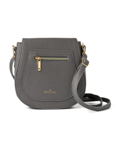 Kedzie Camden Mini Messenger Purse in Vegan Leather