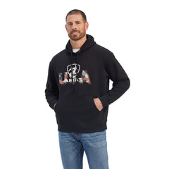 Ariat Mens USA Proud Hooded Sweatshirt