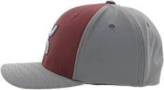 Hooey Mens Solo III 6-Panel Flexfit Embroidered Logo Baseball Hat