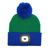 Night Scope Kids Night Owl Rechargeable LED Pom Hat Beanie