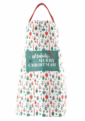 Farmhouse Collection 100% Cotton Holiday Apron by Krumbs Kitchen