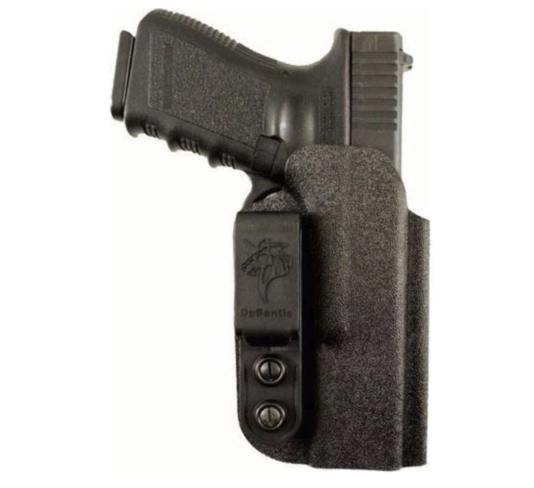 Desantis Slim-Tuk, Inside The Waistband Gun Holster,Black, KYDEX,137KJ8JZ0, FITS: SIG SAUER P365, P365 SAS, P365X W/ROMEOZERO