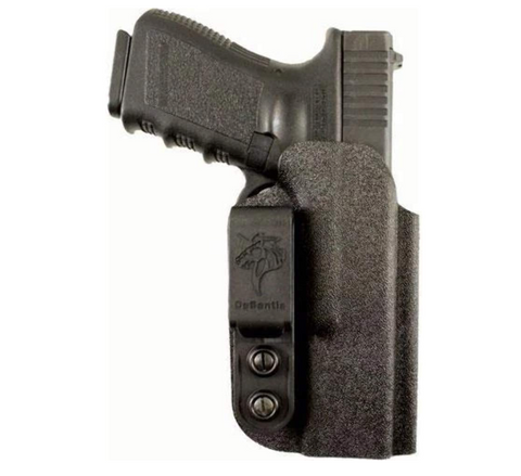 Desantis Slim-Tuk, Inside The Waistband Gun Holster,Black, KYDEX,137KJ8JZ0, FITS: SIG SAUER P365, P365 SAS, P365X W/ROMEOZERO