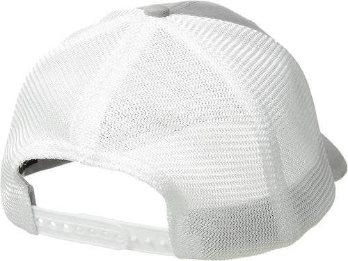 Ariat Mens Shield Logo Adjustable Snapback Cap Hat (Grey/White)