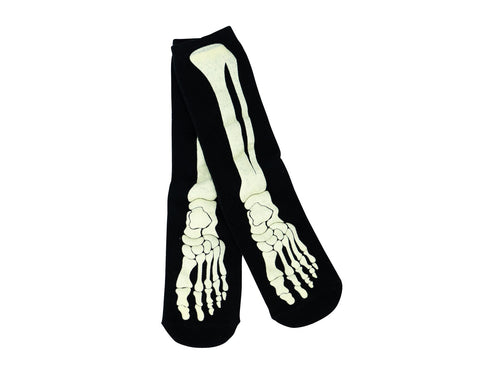 Funny Bones Unisex Glow In The Dark Socks