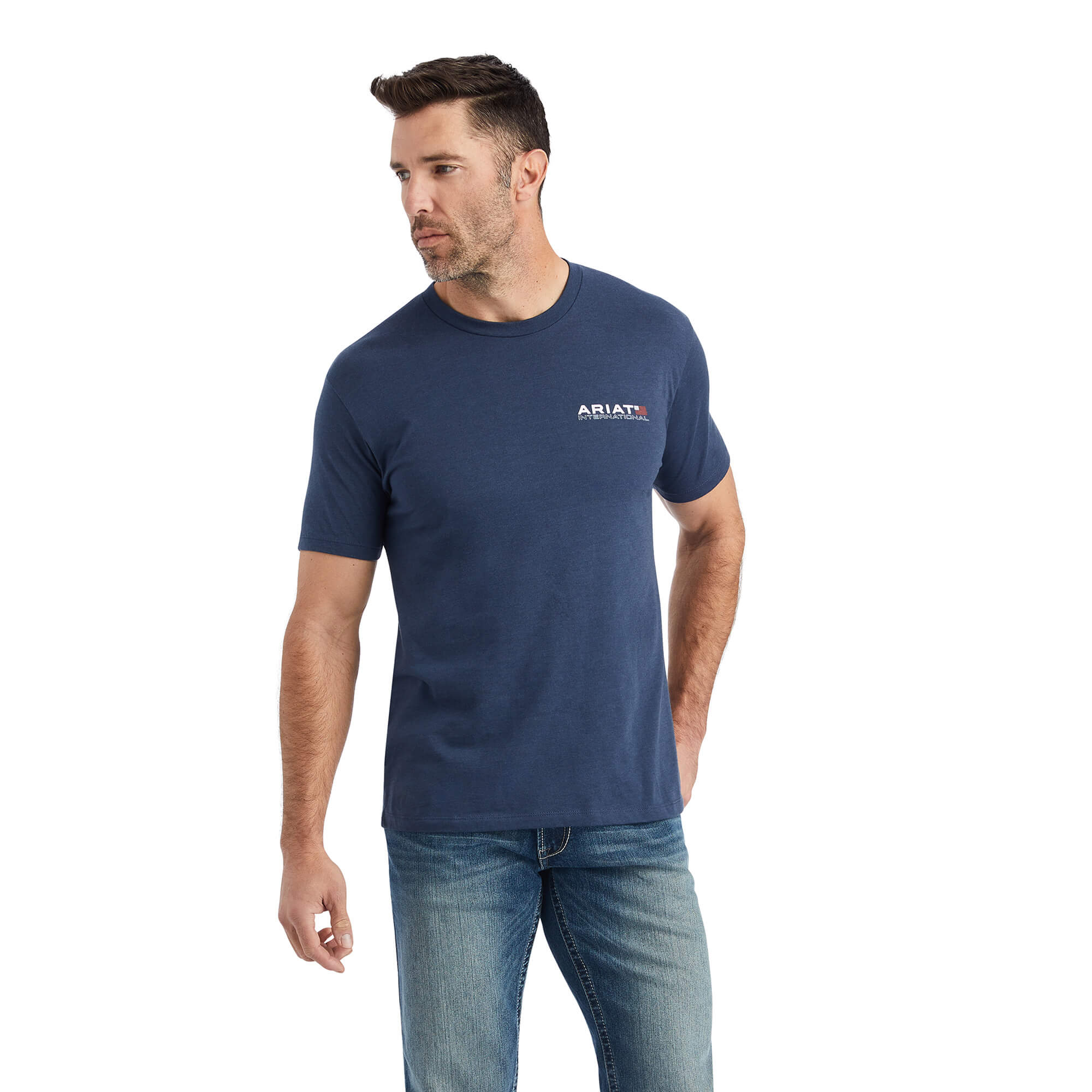 Ariat Mens Horizontal Graphic Short Sleeve T-Shirt