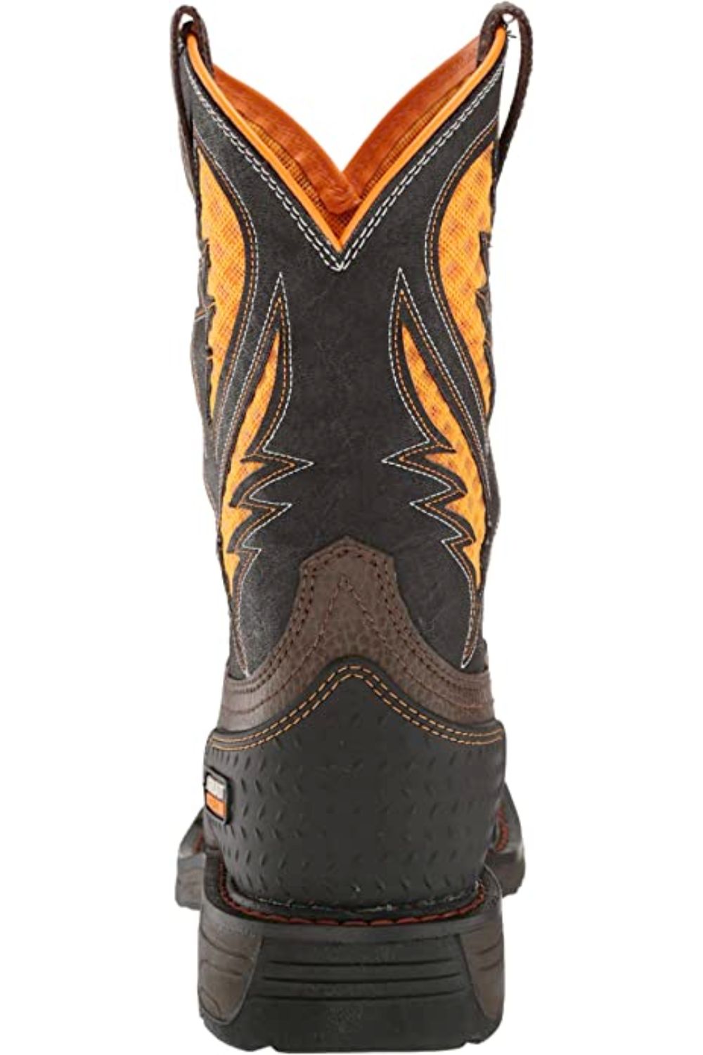 ARIAT Boys VentTEK Soft Toe Western Work Boot, Cocoa Brown