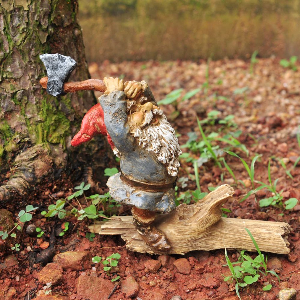 Top Collection Miniature Garden Gnome Statue