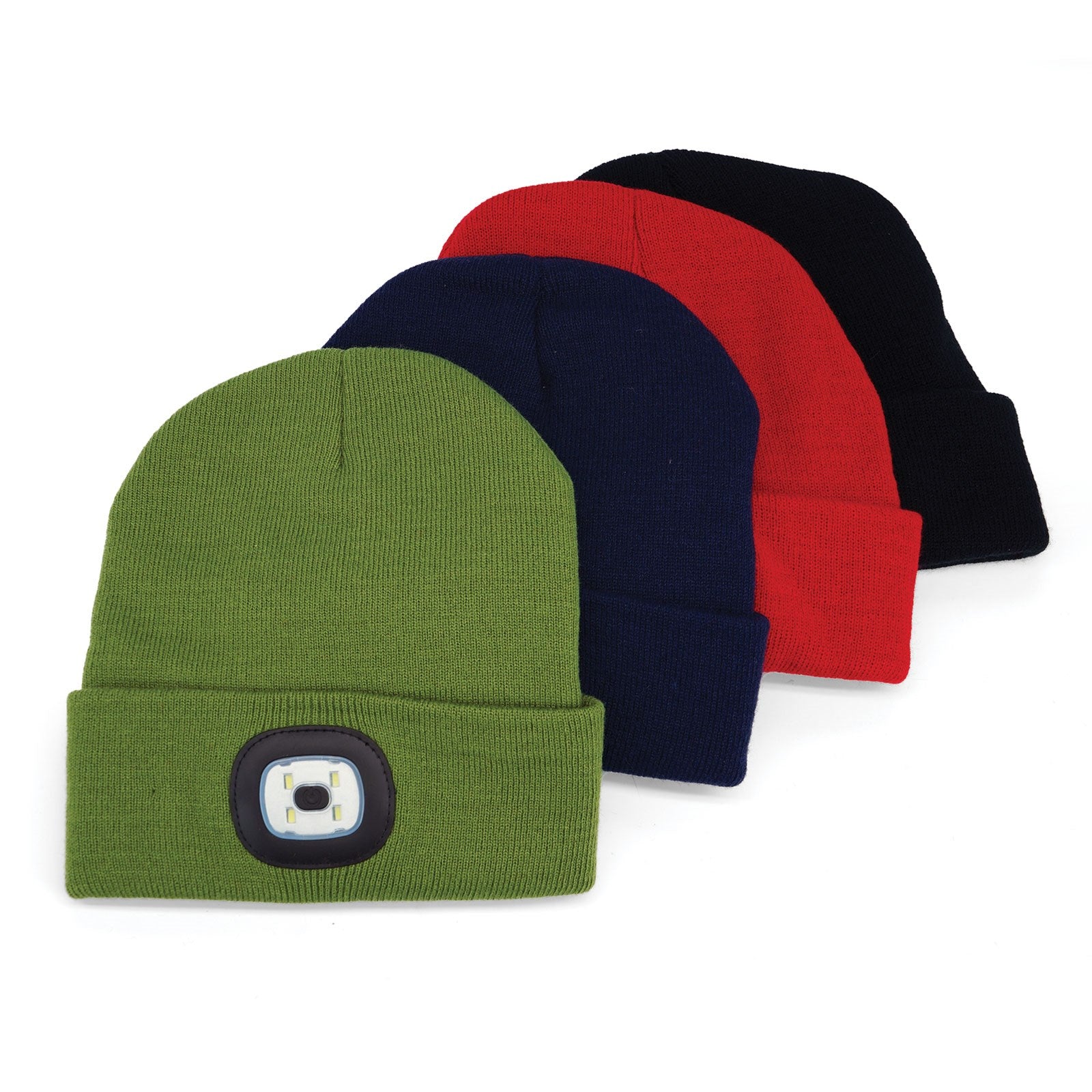 Night Scope Mens Rechargeable LED Beanie