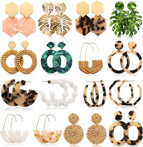 Generic Womens Trendy Summer Fashion Earrings