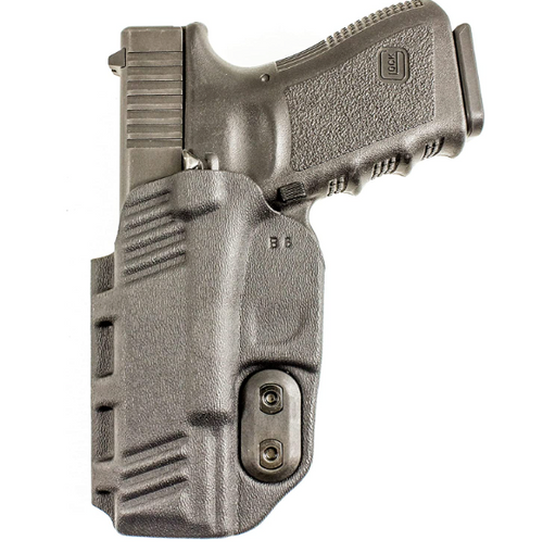 DeSantis Slim-Tuk, Inside The Waistband Gun Holster,Black, KYDEX, 137KJ9PZ0, FITS: Springfield Hellcat, Hellcat OSP 3"