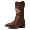 Ariat Mens Sport All Country Wide Square Toe Leather Western Boot