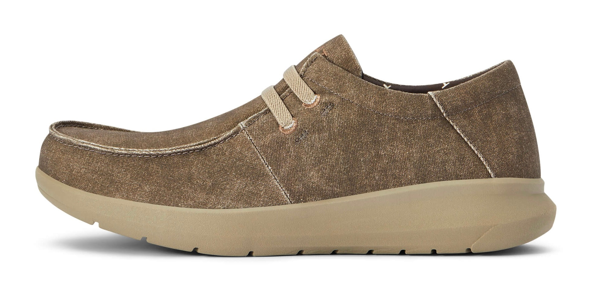 Ariat Mens Hilo Stretch Canvas Slip On Cruiser Loafers