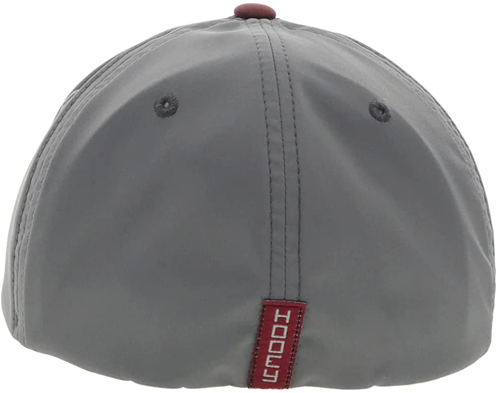 Hooey Mens Solo III 6-Panel Flexfit Embroidered Logo Baseball Hat