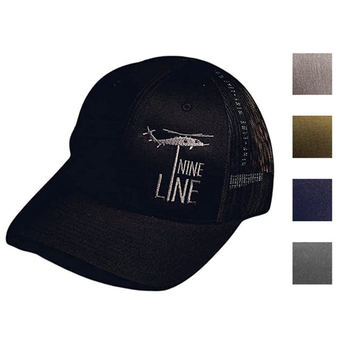 Nine Line Mens Snapback Mesh Dropline Hat